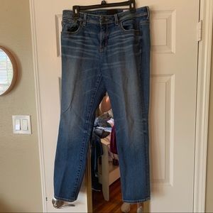 Buckle Black Ankle Straight Jeans size 31